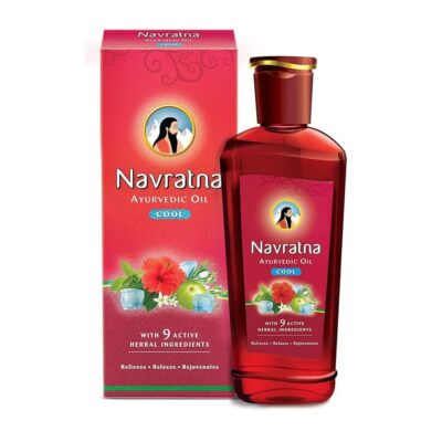 Navratna Ayurvedic Cool Oil With 9 Active Herbal