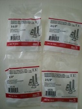 4 Pairs of Siouz Chief Nylon plum Perfect Closet Bolt 2 1/2" 425-PB 