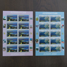 Azerbaijan 2004 set Holiday/Urlaub stamps (Michel 573/74 Klb) nice MNH