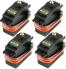4pcs Waterproof High Torque Metal Gear RC Servo Motor Airplane Helicopter Boat
