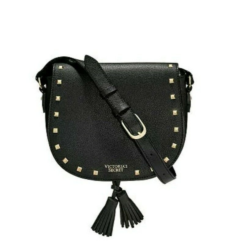 HOT Shoulder Bags Victoria Secret Black Tassel Bag Victoria