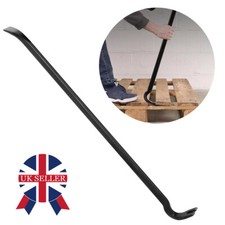 36" Wrecking Crow Bar Steel Crowbar Nail Board Puller Lever Pry Pull Breaker U