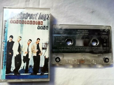 Backstreet Boys   Backstreet's Blach Cinata Cassette 1997 Holland Usado
