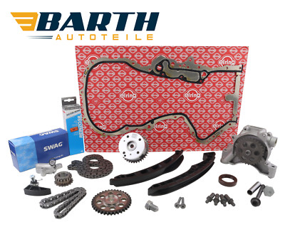 Steuerkettensatz Ölpumpe Audi VW 1.6 FSI SWAG 30940390 03C109088E BAG BLF BLP