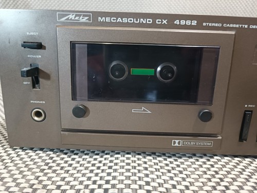 METZ Magasound CX 4962 stereo Kassette Tape Deck Tapedeck Player - Picture 5 of 14