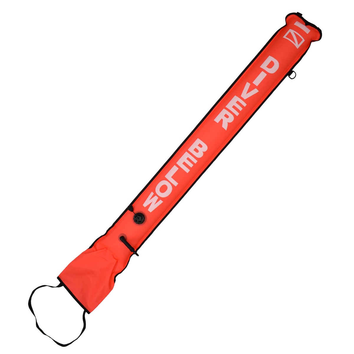 Scuba Choice 5′ Surface Marker Buoy / Lift – Reflective / Glow-in