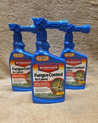 Lot of 3: BioAdvanced Fungus Control For Lawns with Disease Prevention