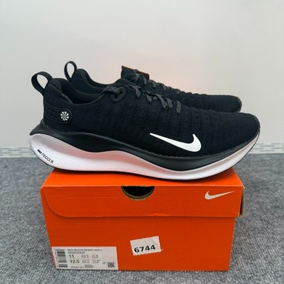 Nike ReactX Infinity Run 4 Black Athletic Road Sneakers DR2665-001 Size 11