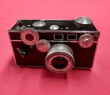 Vintage Argus C3 35mm Rangefinder Brick Camera w/ Coated Cintar Lens  Case