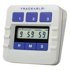 TRACEABLE 5002 Digital Lab Timer, Count Down, 10hr 8PFC7
