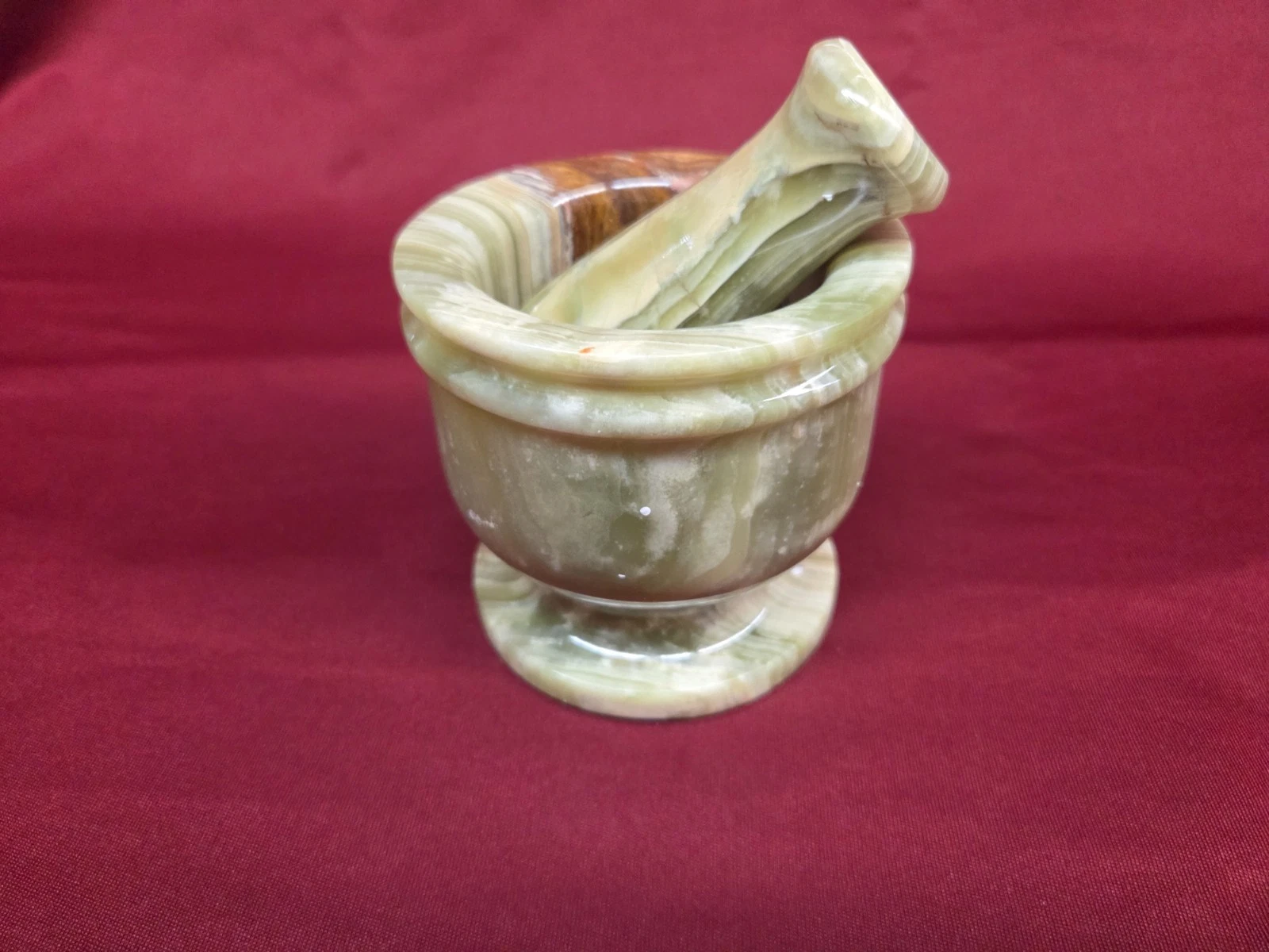 Mortar & Pestle 4 Inch Onyx