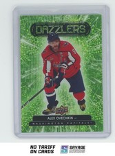 2022-23 Upper Deck Dazzlers Green Alex Ovechkin #DZ-147 Washington Capitals