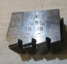 GEOMETRIC CHASER STYLE 9/16 D  9/16-18 Thread NEW USA