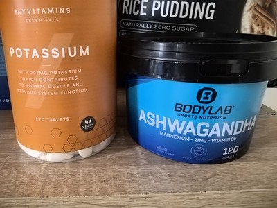 Potassium + Ashwagandha + Magnesium + Zinc + Vitamin B6   Nahrungsergänzung