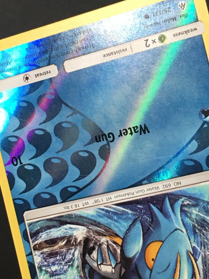 Pokemon TCG Clauncher 25/131 SM Forbidden Light Reverse Holo Common LP - Image 2 of 4