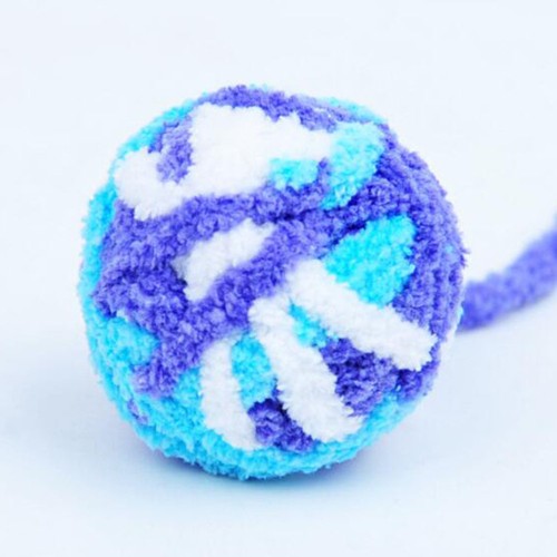 2 Piezas Juguetes de Bola Arco Iris Lamer Gato Masticar Esponjoso para Gatos Gatito Dentición - Imagen 12 de 12