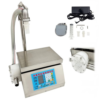 #ad #ad Small Timed Liquid Weighing Filling Machine 110 220V Auto Type Gear Honey Pump $580.92