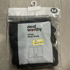 Target Deal Worthy 3pk Boxer Briefs Medium Black