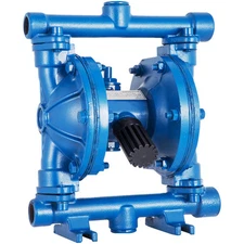 Air-Operated Double Diaphragm Pump 1/2" Inlet Cast iron Nitrile Diaphragm