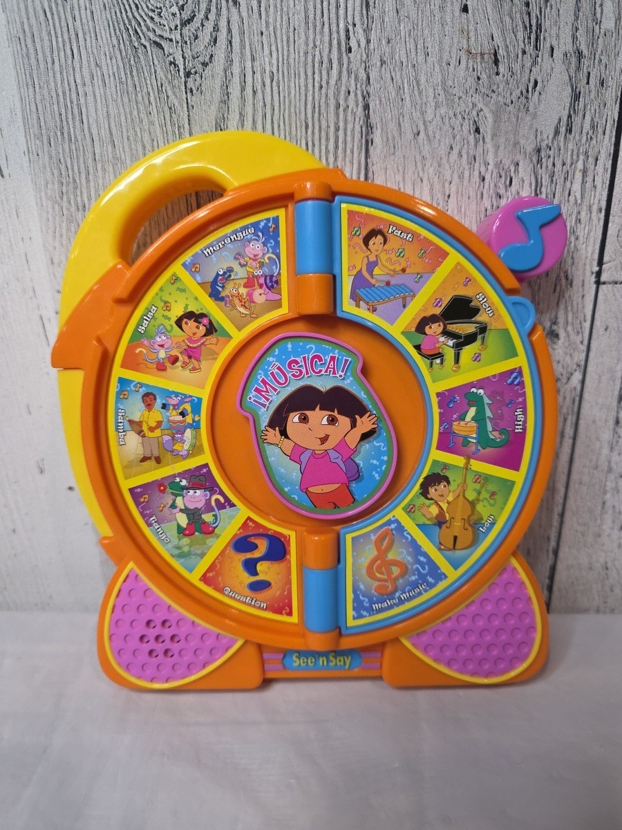 Dora The Explorer Musical Adventures See N Say Vintage Tested 2003