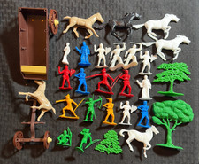 Vintage ROBIN HOOD IN ACTION Linea J-D Mexico Medium Plastic Figures FVF 7.0
