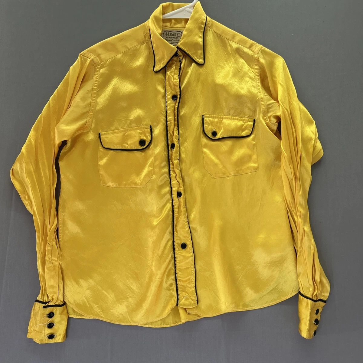 Satin Vintage Casual Shirts for Men for sale | eBay