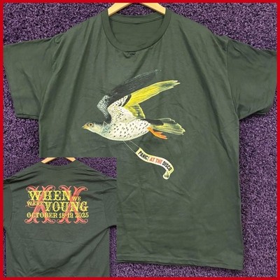 Panic! at the Disco Pigeon When We Were Young Exclusive T-Shirt Reprint Gildan