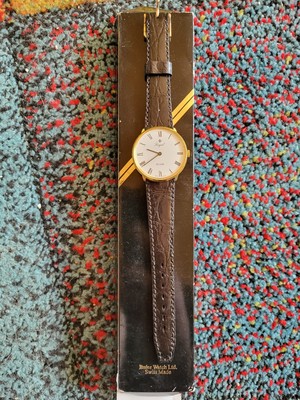 Royal Buler Armbanduhr 1979 Vintage NEU Ovp Sammleruhr Swiss Made 