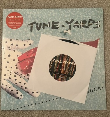 Tune-Yards - Nikki Nack LP (2014)  Red Vinyl with Bonus 7  Single