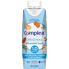 Compleat ly Complete Tube Feed Formula 8.45oz Carton Adult 265 Cals per 8.45oz