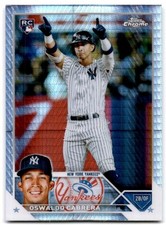 2023 Topps Chrome Refractor Prism #69 Oswaldo Cabrera RC - Rookie Card ID:56499. rookie card picture