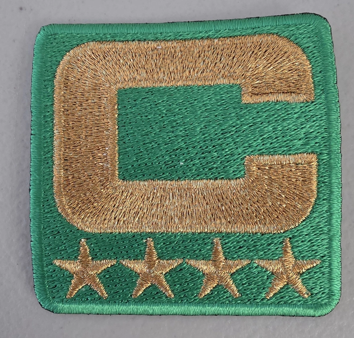 Football Captain Embroidered Patch 3.3x3.5 Inches – Multi-Color Team Leader Patch By Embrosoft