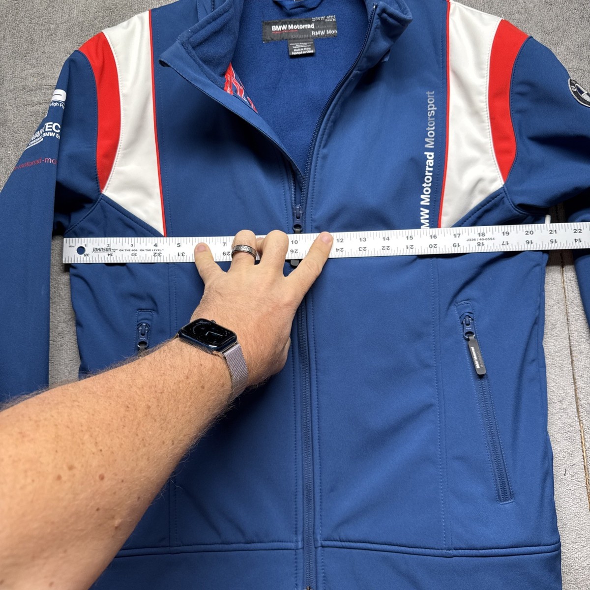 BMW RACING ジャケット 黒/白/赤 BMW RACING ジャケット 黒/白/赤