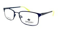 NEW SPERRY GAFF C03 MATTE NAVY AUTHENTIC EYEGLASSES 49 - 17 - 130