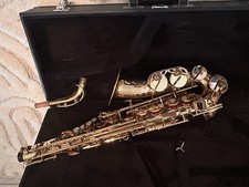 Jupiter Gold Lacquered Brass Alto Saxophone with Case Model JAS-769-767