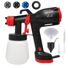 Paint Sprayer 400W Adjustable Electric Spray Paint Gun MAX  with...
