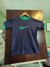 NIKE RARE 90'S VINTAGE BOYS FOOTBALL SOCCER SHIRT JERSEYORIGINAL SIZE YOUNG XL
