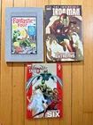 (3) TPB HC Fantastic Four Iron Man Extremis Ultimate Spider-Man Sinister Six