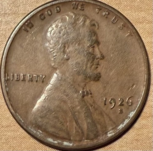 1926 S Lincoln Wheat Cent ~  VF T95
