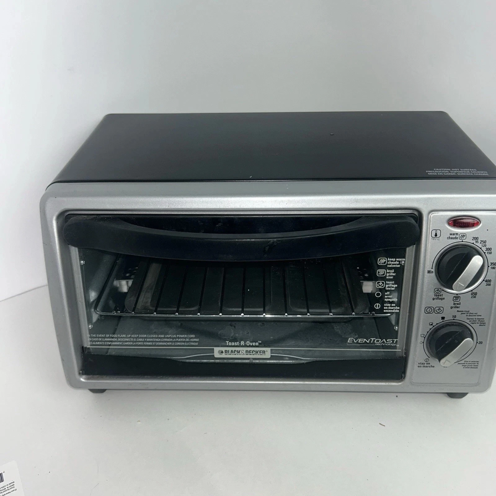 BLACK+DECKER TO1332SBD: 4-Slice Toaster Oven, Stainless Steel - Silver, Black
Opens in a new window