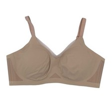 Honeylove CrossOver Bra Women's Size 2X Sand Tan Wireless Supportive Comfort
