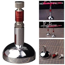 Airbrush Display Holder Station Base Metal Accessories Stable Model Tool Sturdy