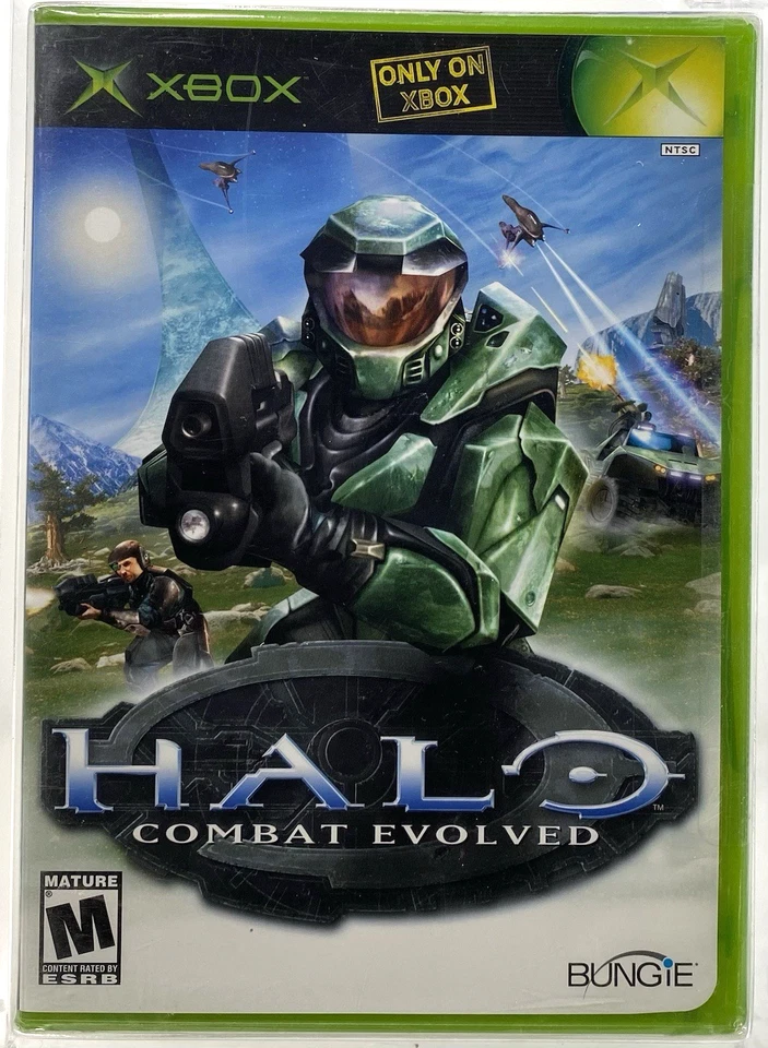 Halo Combat Evolved First Print New Xbox 2001 Factory Sealed WATA 9.6 A NTSC - Image 4 of 4