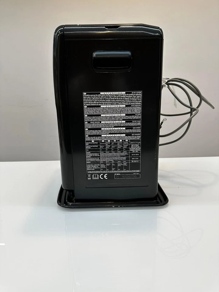 Stufa Qlima Laser SRE 3230 TC-2 NERO - Immagine 2 di 4