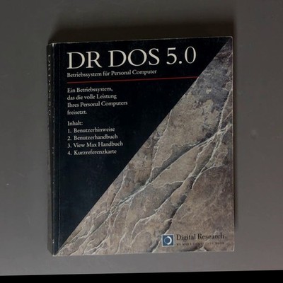 DR DOS 5.0, Digital Research, T36