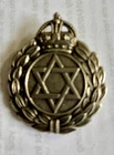 Army Cap Badge WW2- Jewish Brigade
