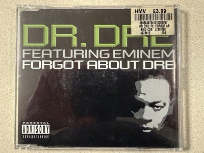Dr Dre. Featuring Eminem Forgot About Me Single CD Import CIB Complete On Box!