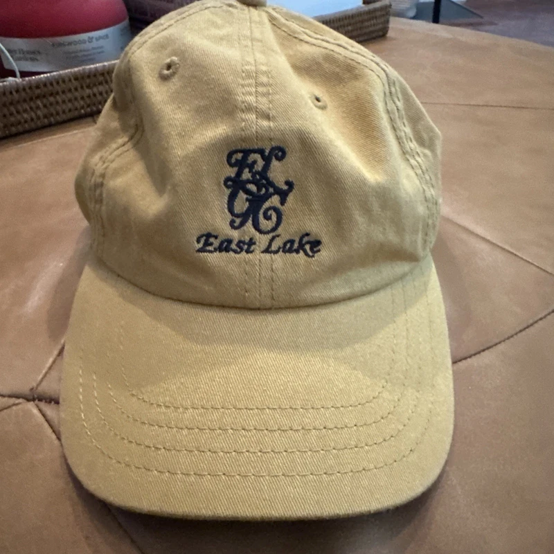 East Lake Golf Club Hat Cap StrapBack Gold Georgia Tech MBA Classic GT Frat