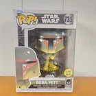 Funko - Star Wars - Boba Fett GLOW w/Rifle #735