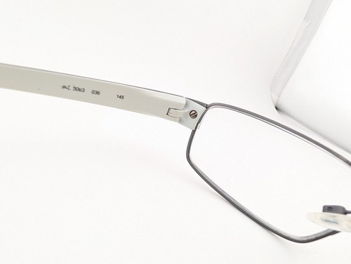 Nike Eyeglasses Frames Only, NIKE 8063 036, 51-17-145, Gray/Black - Picture 6 of 16